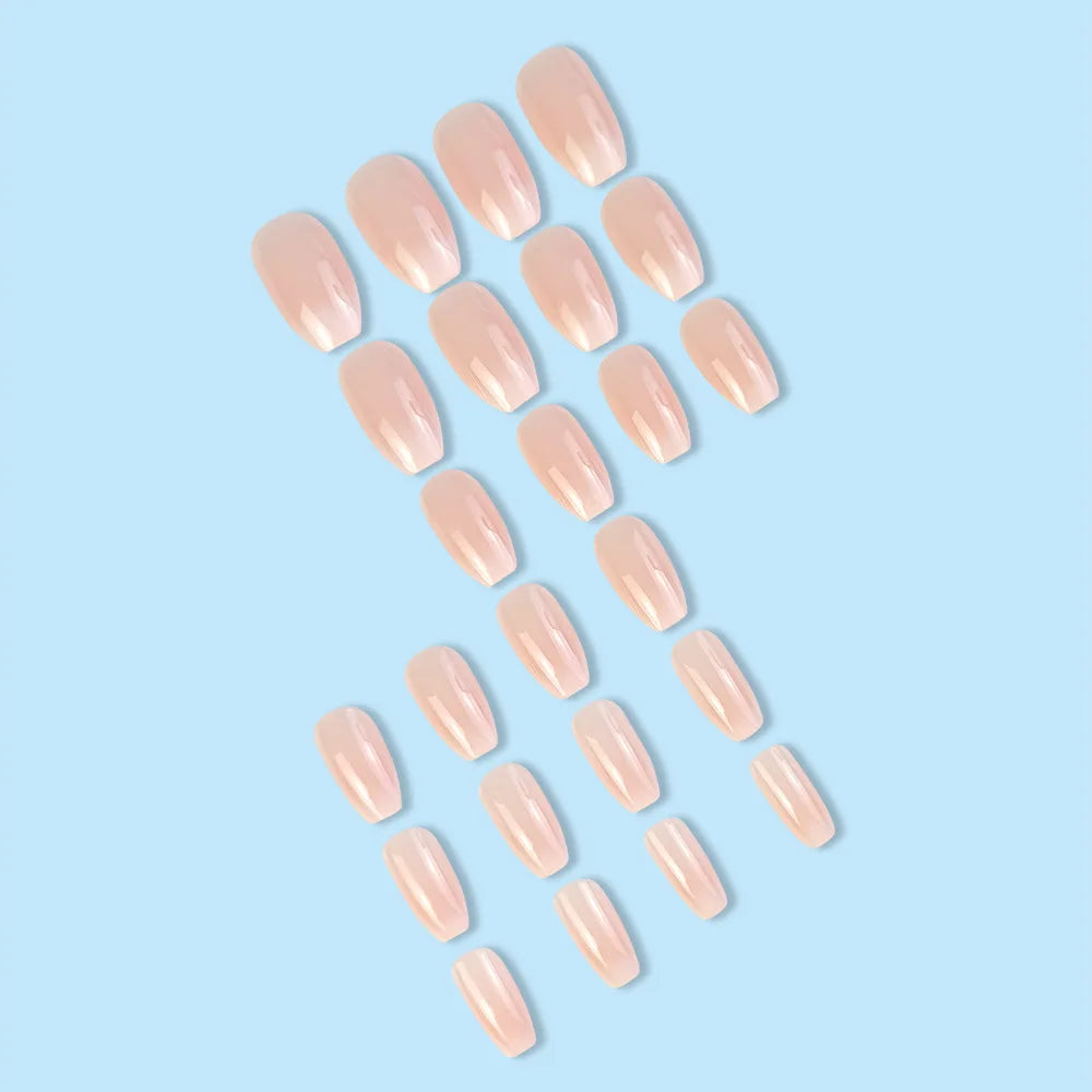 Pink Gradient Press On Nails