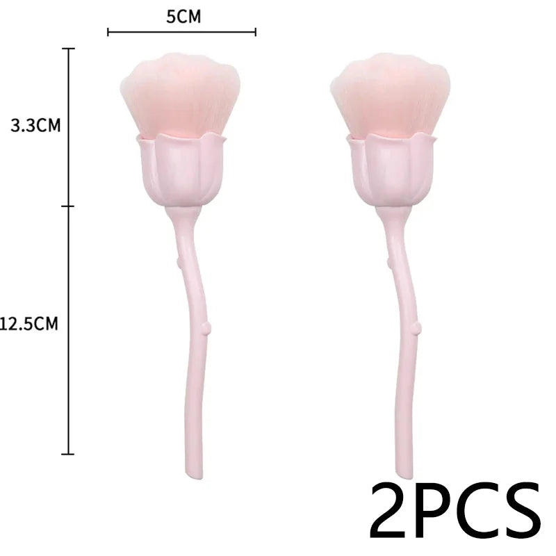 Rose Nail Dust Brush Rose Nail Dust Brush