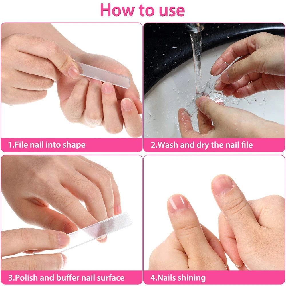 Portable Nano Glass Nail File