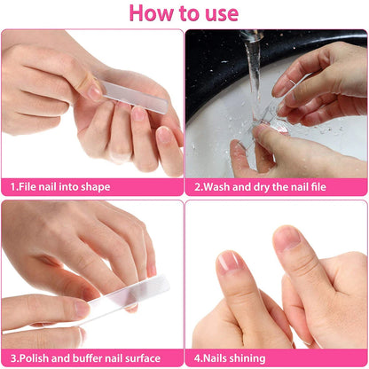 Portable Nano Glass Nail File