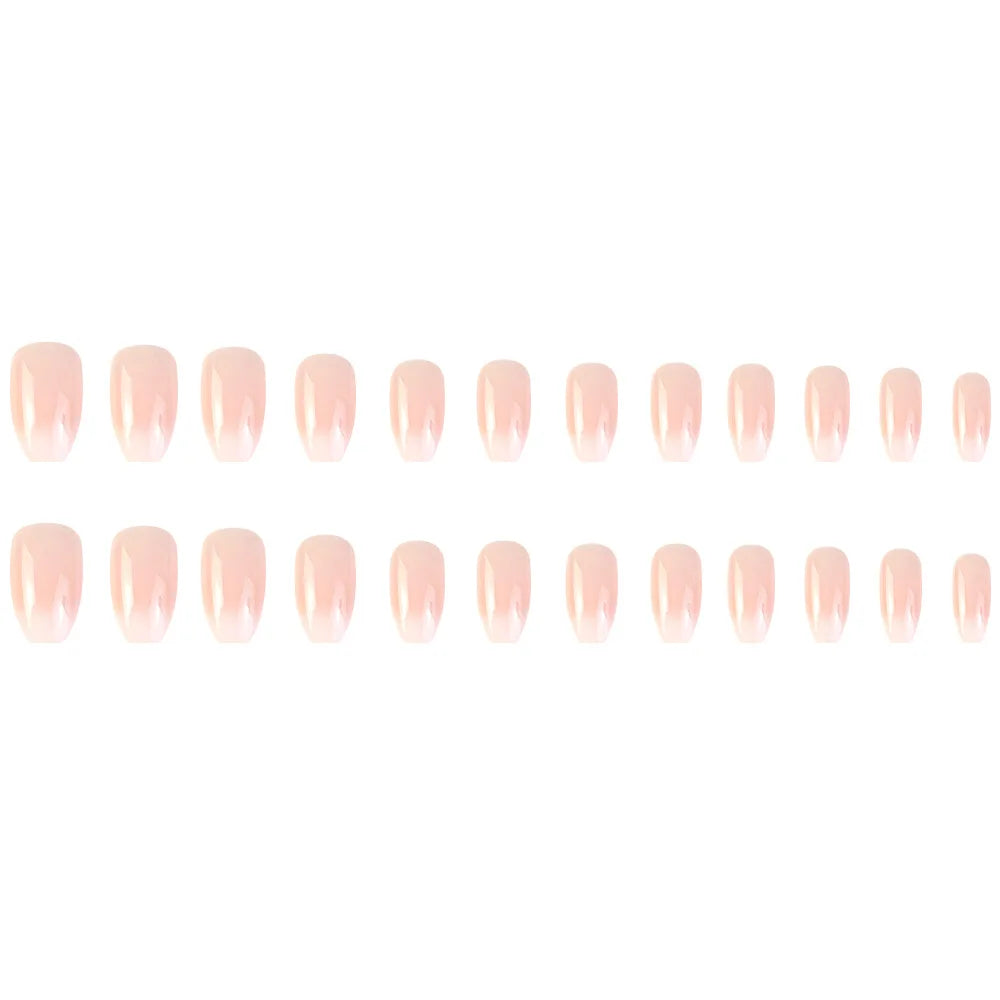 Pink Gradient Press On Nails