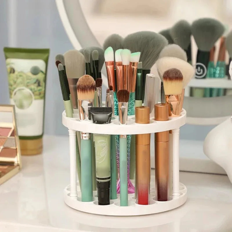 Rotating Makeup Brush Stand