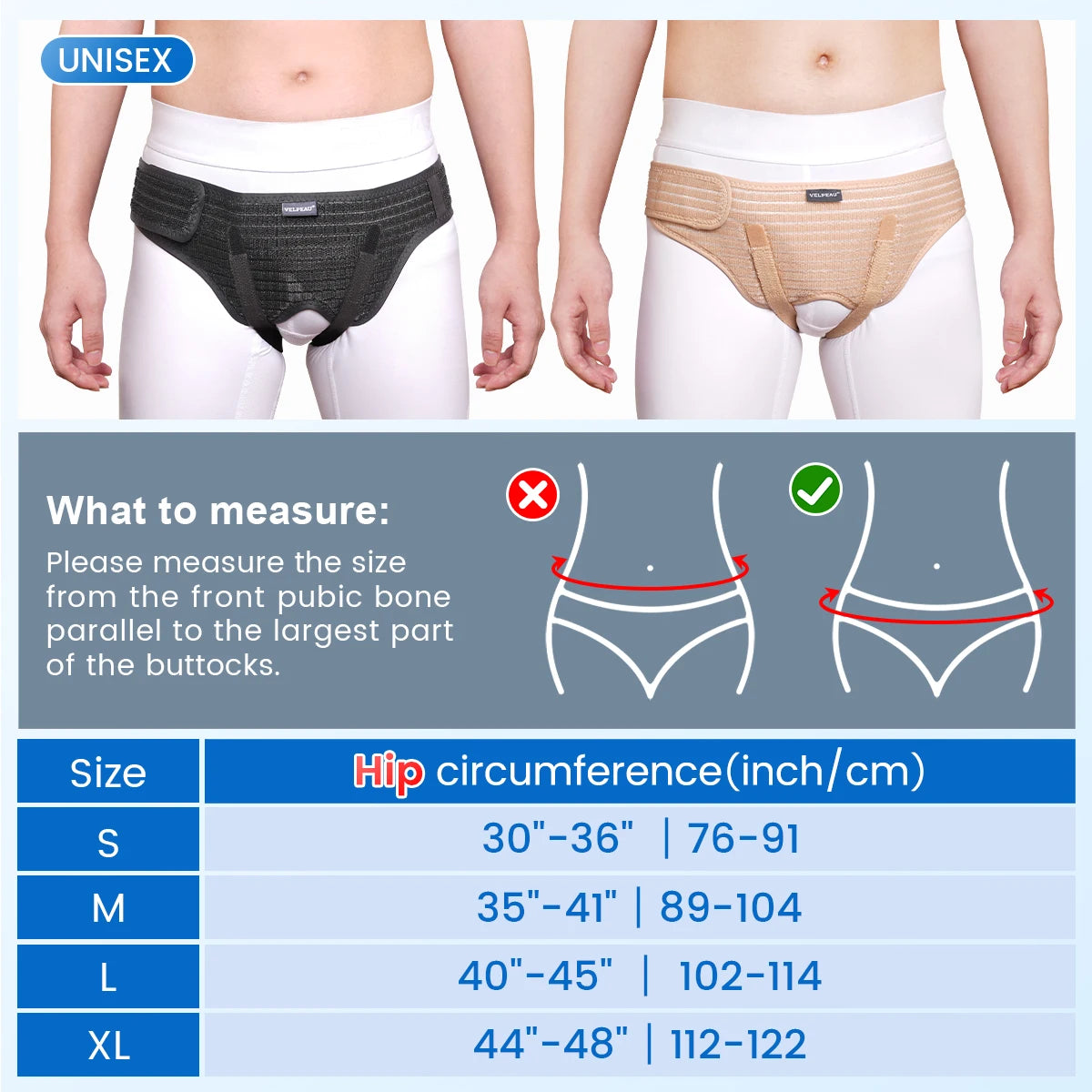 VELPEAU Inguinal Hernia Belt