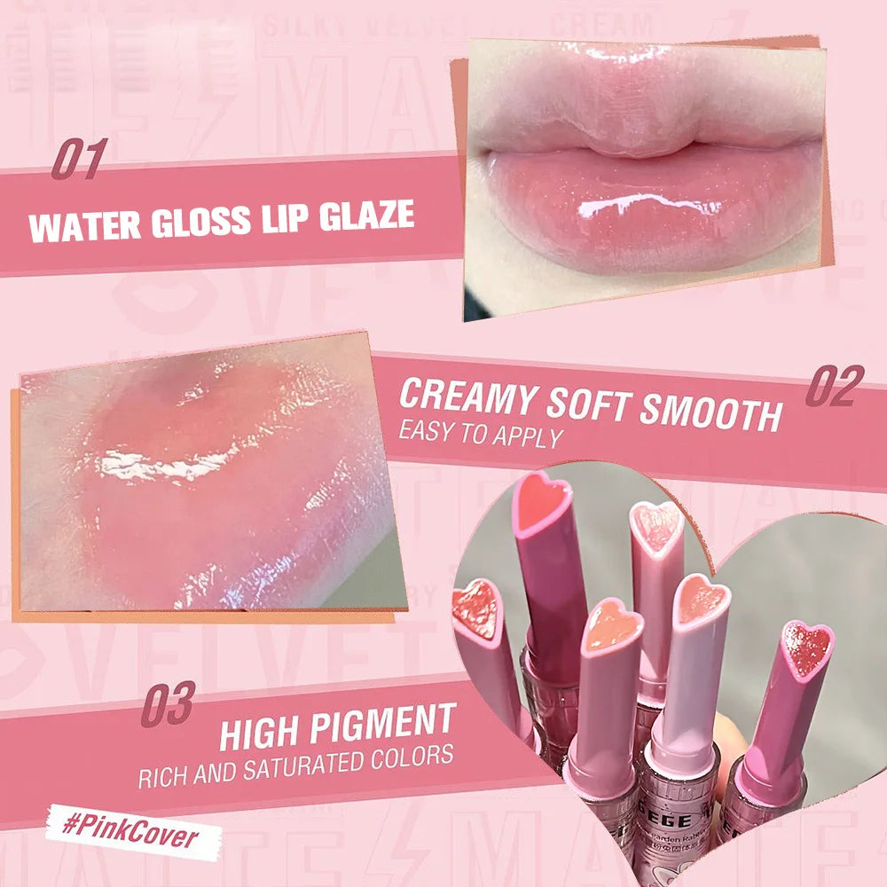 Gege Bear Garden Pink Rabbit Lip Gloss