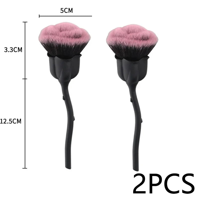 Rose Nail Dust Brush Rose Nail Dust Brush