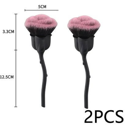 Rose Nail Dust Brush Rose Nail Dust Brush