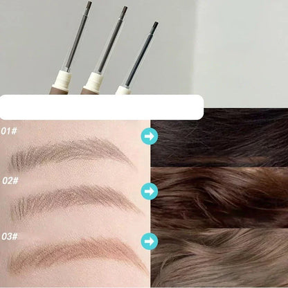 Waterproof Double-Ended Eyebrow Pencil