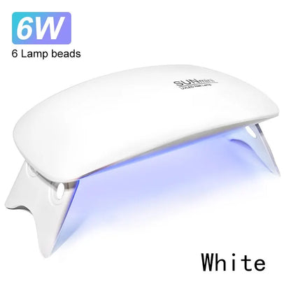 6W Mini UV Nail Lamp