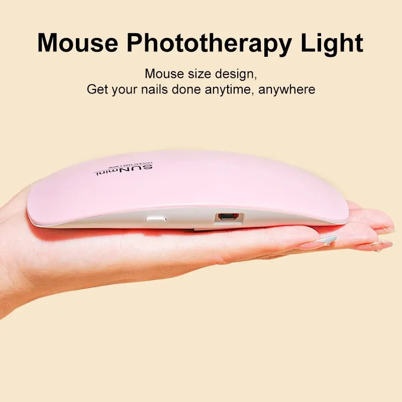 6W Mini UV Nail Lamp
