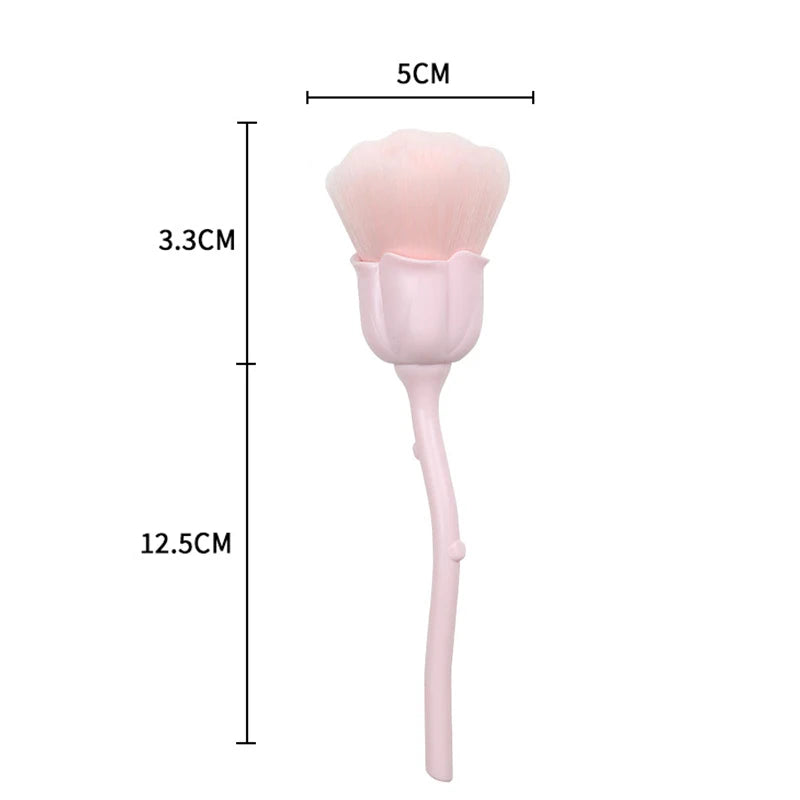 Rose Nail Dust Brush Rose Nail Dust Brush
