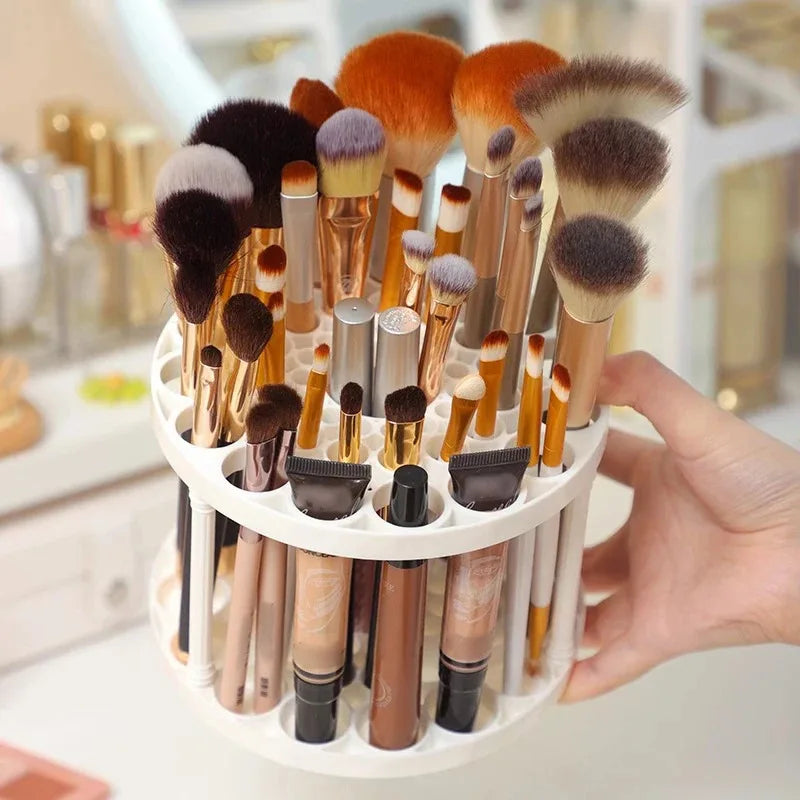 Rotating Makeup Brush Stand