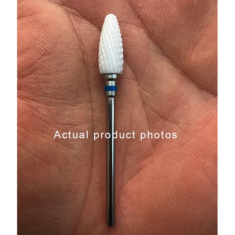 Left-Handed Ceramic Nail Drill Bit