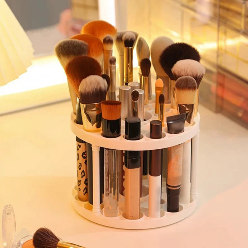 Rotating Makeup Brush Stand