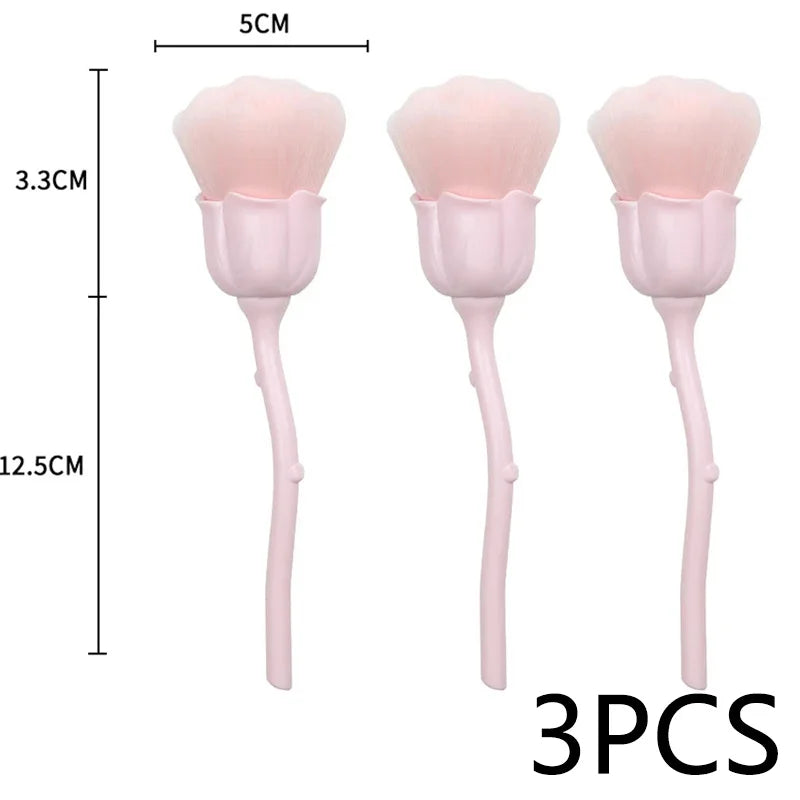 Rose Nail Dust Brush Rose Nail Dust Brush