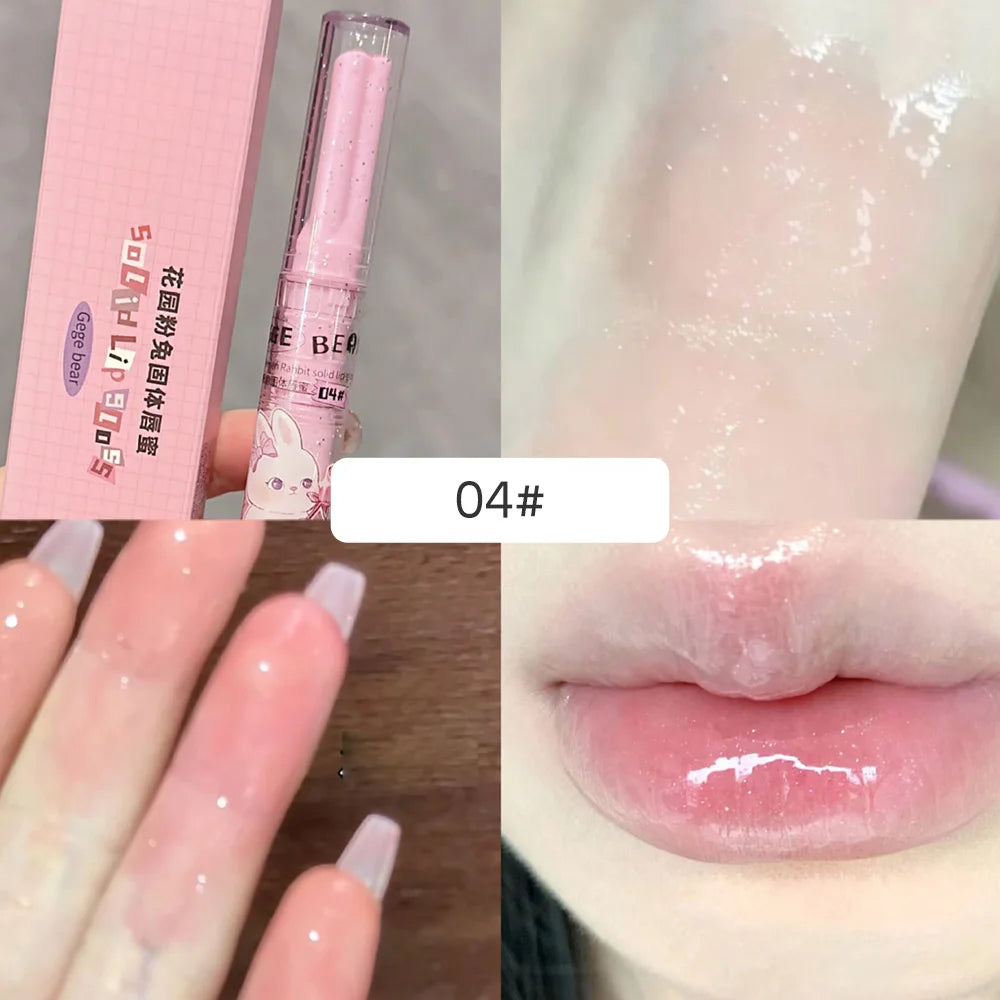 Gege Bear Garden Pink Rabbit Lip Gloss