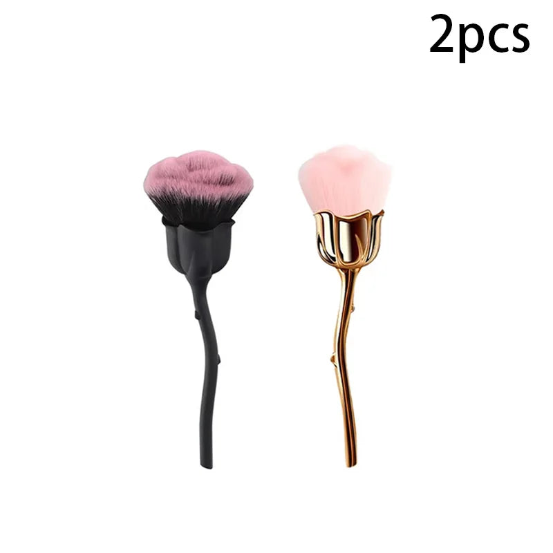 Rose Nail Dust Brush Rose Nail Dust Brush