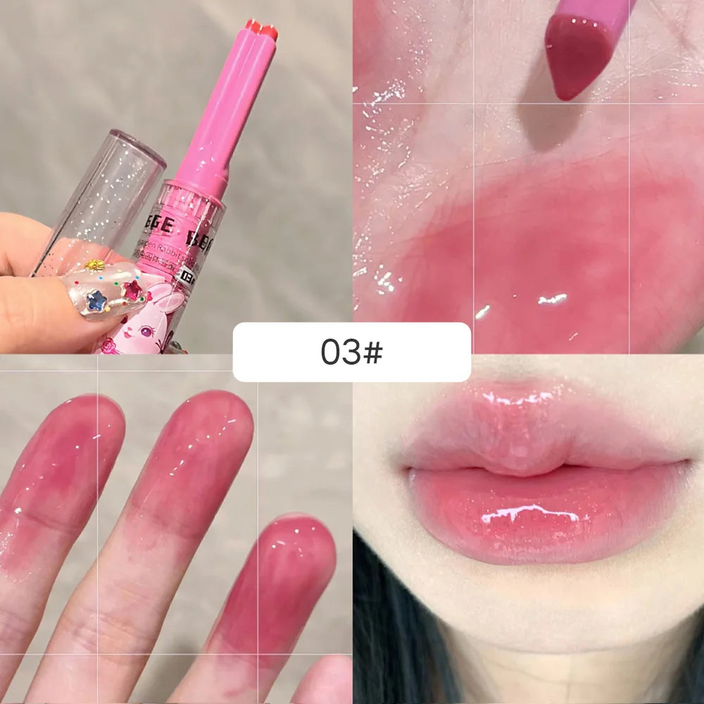 Gege Bear Garden Pink Rabbit Lip Gloss