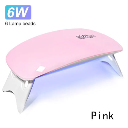 6W Mini UV Nail Lamp