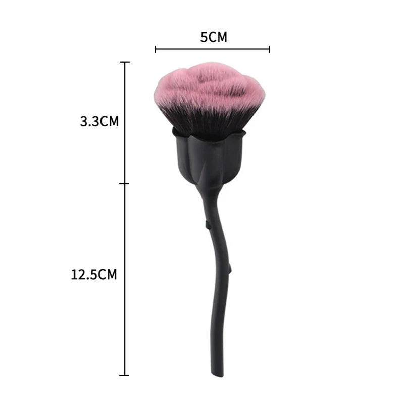 Rose Nail Dust Brush Rose Nail Dust Brush