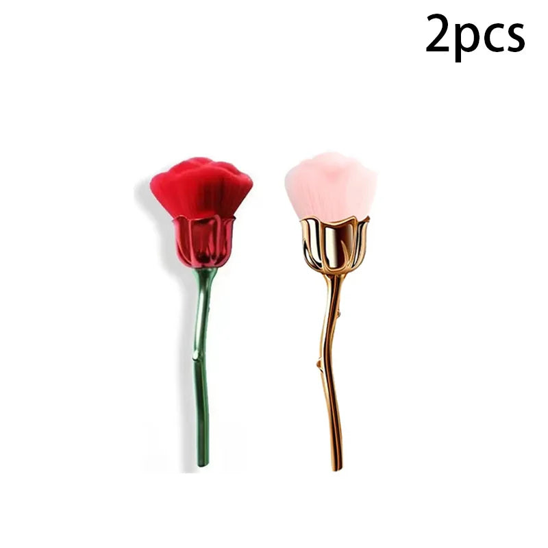 Rose Nail Dust Brush Rose Nail Dust Brush