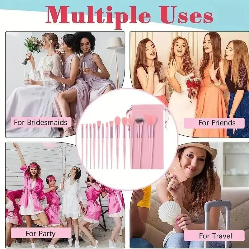 Premium Synthetic Makeup Brush Set