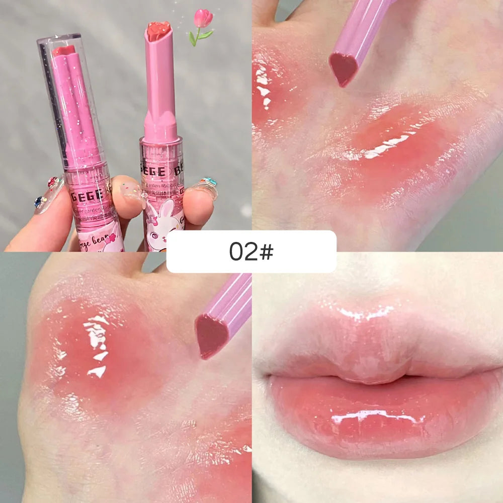 Gege Bear Garden Pink Rabbit Lip Gloss
