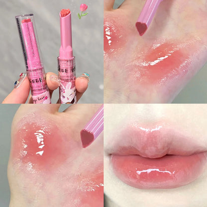 Gege Bear Garden Pink Rabbit Lip Gloss