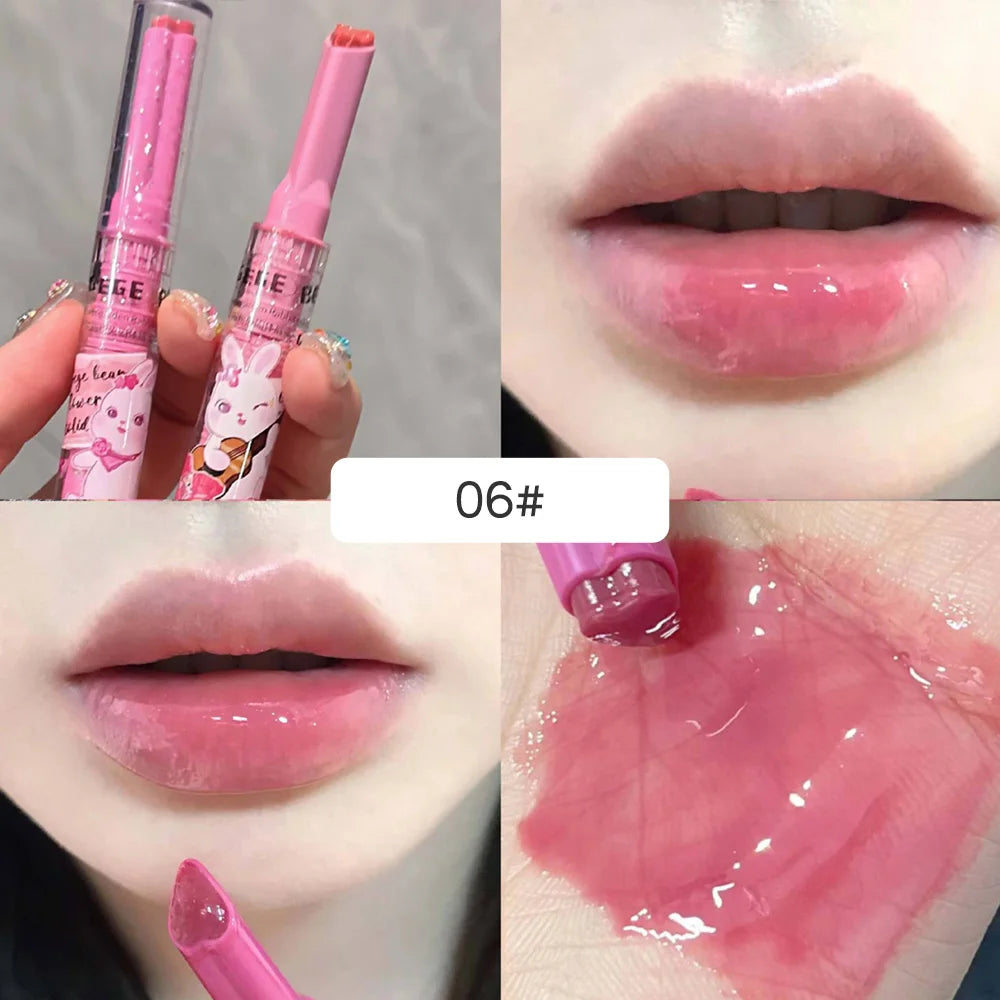 Gege Bear Garden Pink Rabbit Lip Gloss