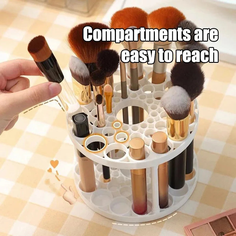 Rotating Makeup Brush Stand