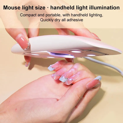 6W Mini UV Nail Lamp